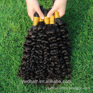 10-40INCH 8A Unprocessed Brazlian Virgin Hair Kinky Curly Raw Unprocessed Virgin Hair Brazilian Bulk Hair For Braiding Curly